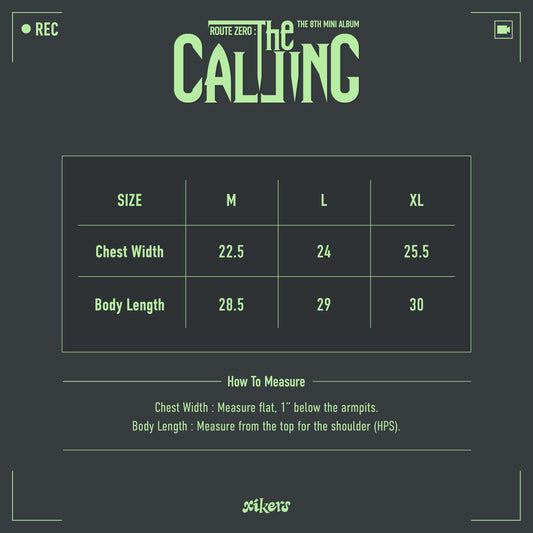 ROUTE ZERO : The CALLING - Washed Zip Up Hoodie